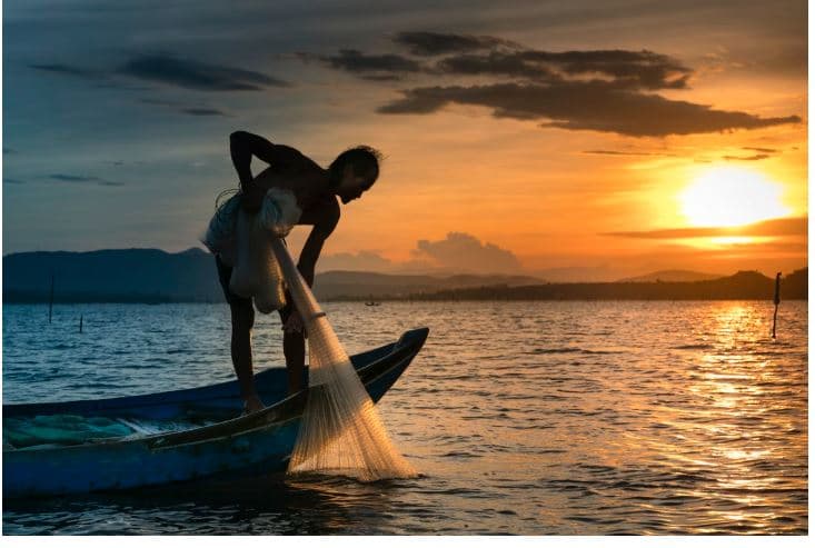 a fisherman